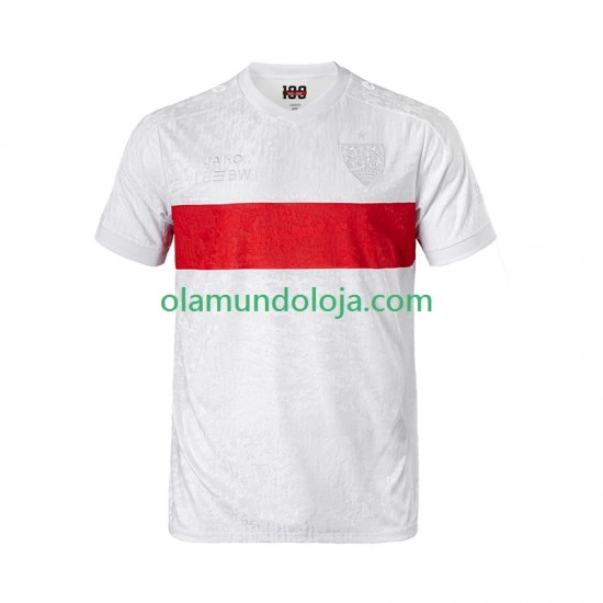 Camisola VfB Stuttgart Anniversary Homem Equipamento Primeiro 2025-2026 Manga Curta